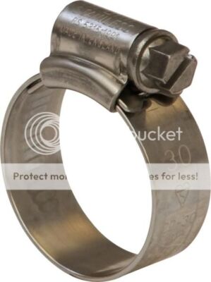 20 x JCS 'Hi-Grip' Edelstahl Schlauchschellen Sortiment 9,5 - 12 mm Schellen JSS000x2