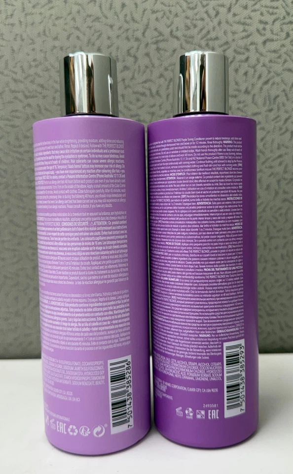 Pravana The Perfect Blonde, Purple Toning Shampoo & Conditioner, 11 oz - Image 3 of 4