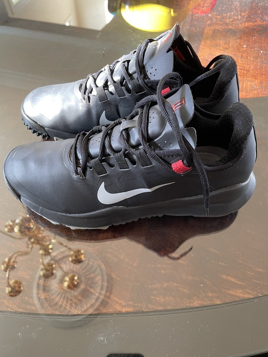 Nike Golf Black TW13 Tiger Woods Golf Shoes - Men's Size 9 Nike Golf Black TW13 Tiger Woods Golf Shoes - Men's Size 9