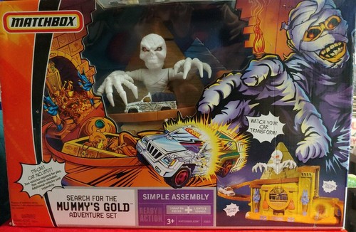 Matchbox Search For The Mummy’s Gold Adventure Set 2005 NIB