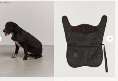 BARBOUR Matt Waxed Cotton Dog Coat MSRP$110 in Olive British