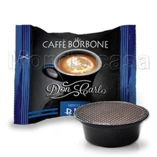 Borbone 50 Coffee Capsules don carlo A Modo Mio Blend Blue for lavazza