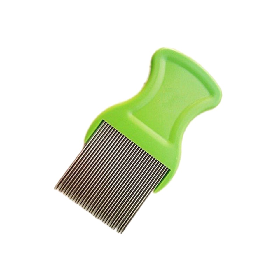 Head Lice Metal Comb Hair Pet Safe Flea Comb Kids Pets Various Colours