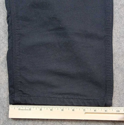 Pantalon Carhartt homme 42x32 noir coupe ample lavée canard flanelle doublé pantalon utilitaire - Photo 18/20