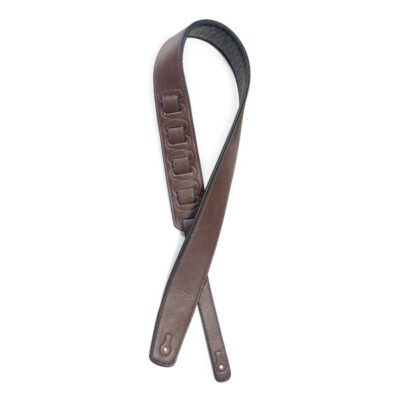 STAGG SPFL 30 DBRW   Gurt aus Kunstleder   Schlaufen   Dunkelbraun