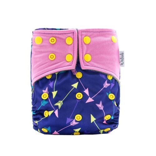 Arrows Design Bamboo Charcoal Cloth Nappy - Picture 1 of 9