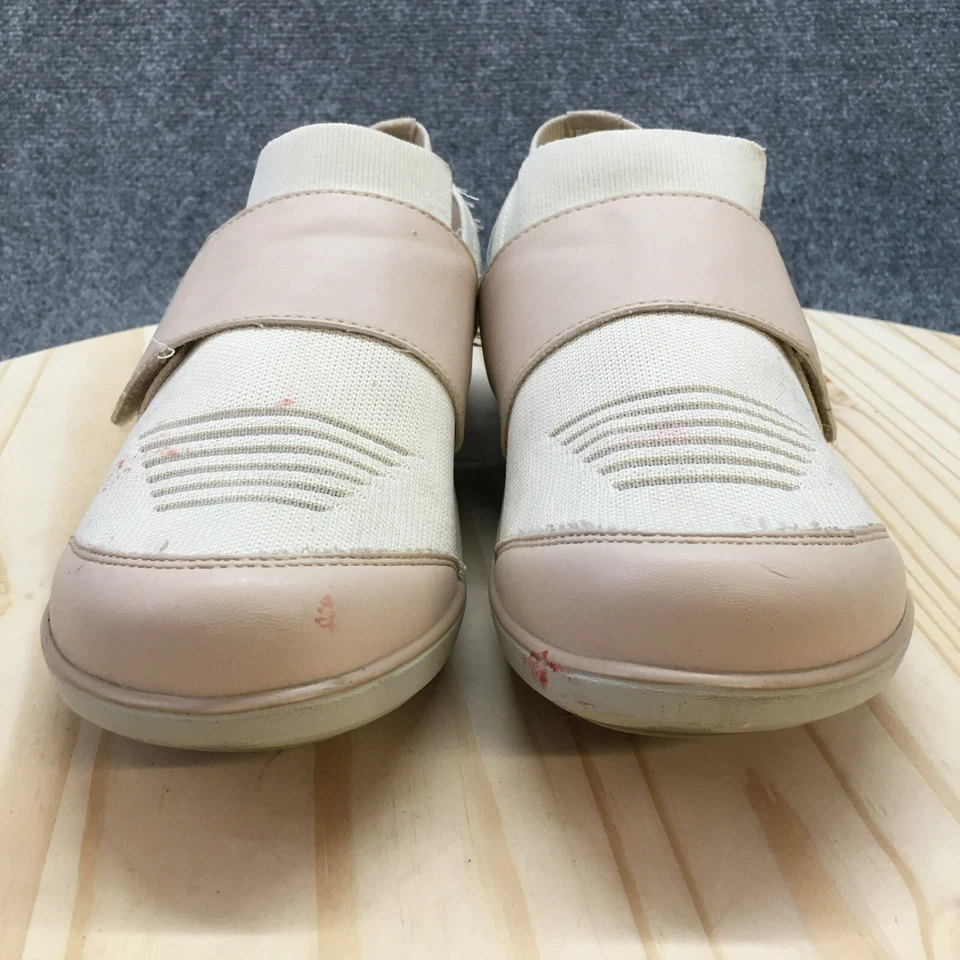 Туфли женские Traq by Alegria 41 Qwik Peeps без шнуровки розовая ткань круглые комфортные - Изображение 4 из 4