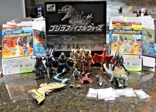 BANDAI GODZILLA FINAL WARS Mini Battle-G Figure Lot of 15 Figures Complete 