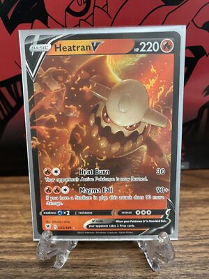 heatran v pokemon card price Amazon.com: Heatran V - 165/189 - Full Art Ultra Rare - Sword & Shield main image 1