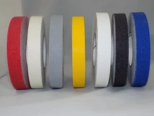 Non Skid Tape - 1" X 60 FT Adhesive - 60 Grit - Yellow Anti Slip Traction Safety