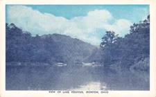 Postcard Lake Vesuius Ironton Ohio