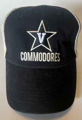 Vanderbilt Commodores Adjustable Soft Mesh Back Hat