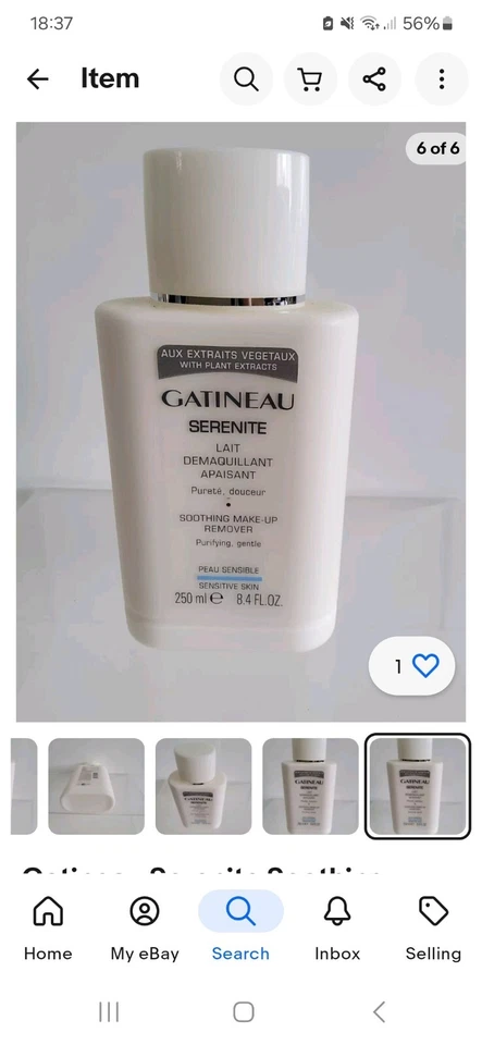 Gatineau Serenite Soothing Make Up Remover For Sensitive Skin 250ml - Image 3 of 3