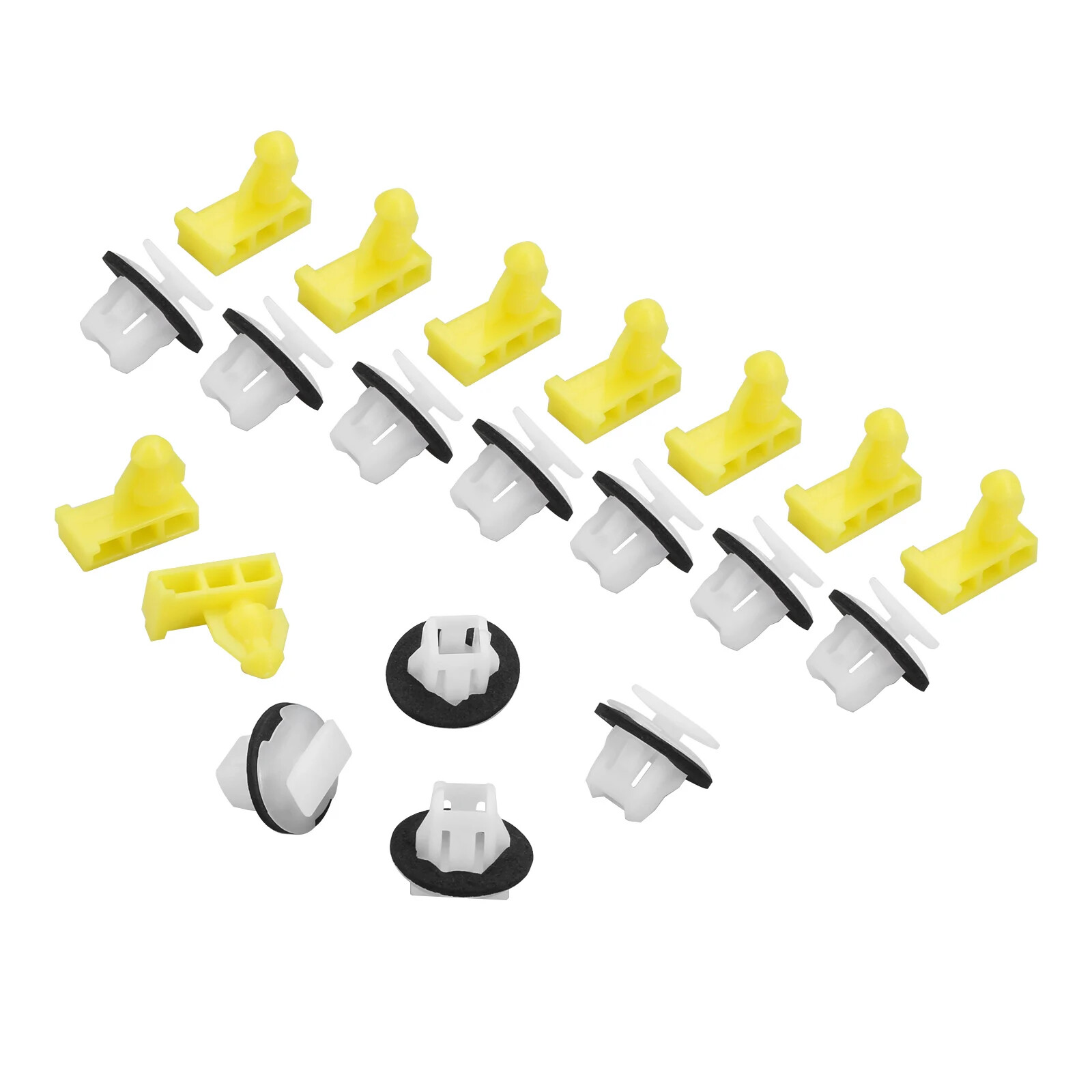 20pcs Wheel Arch Trim Clips For Nissan Juke Xtrail Front Rear Wing