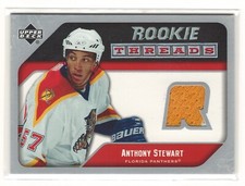 2005-06 Upper Deck Hockey Anthony Stewart Rookie Threads Jersey