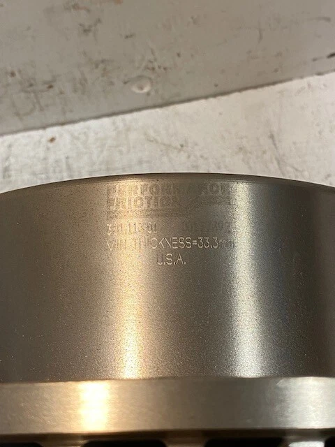 Performance Friction Brake Rotor 381.113.01 | 10-Bolt 6" Bore 15" Dia. 4-1/2" H - Image 4 of 4