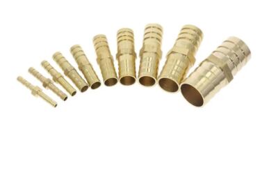 Motorsport Messing gerade Schlauchverschraubung gleich Widerhaken Widerhaken Verbinder Adapter