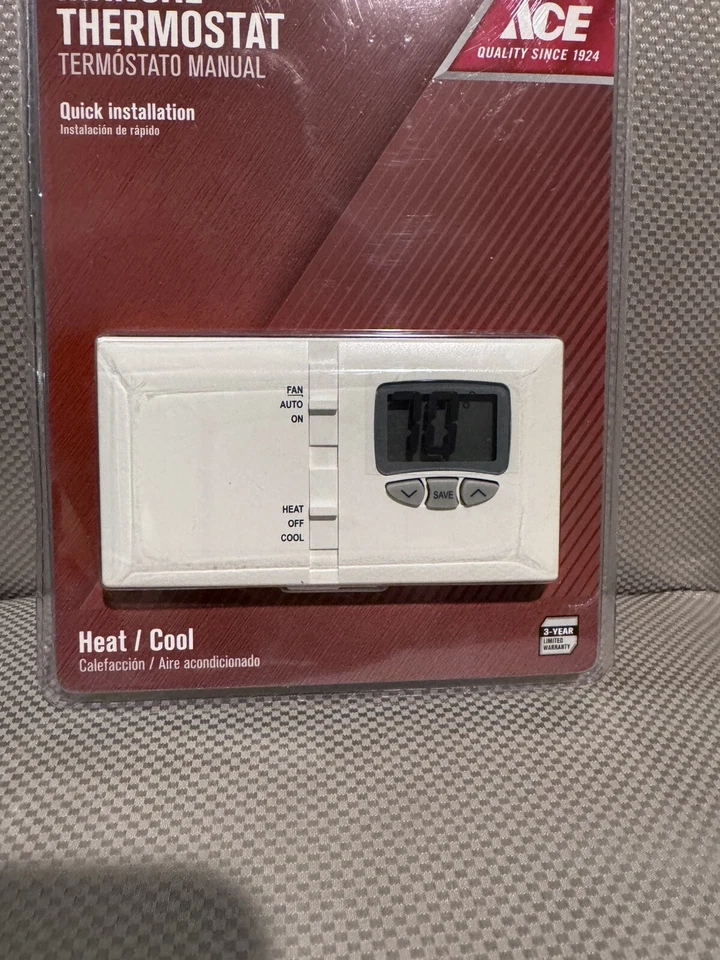 Termostato Manual No Programable Precisión Digital Nuevo SELLADO 4164737 AC Foto 4 de 4