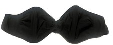 Vintage 40s-60s Black bikini Top, Vintage Large.