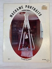 Macram&eacute; Portraits Book 3, 1970&rsquo;s -Glass Slipper