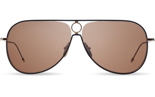 THOM BROWNE Glasses Frame TB-011-G-GRY-GLD-49 Satin Gray THOM BROWNE Glasses Frame TB-011-G-GRY-GLD-49 Satin Gray