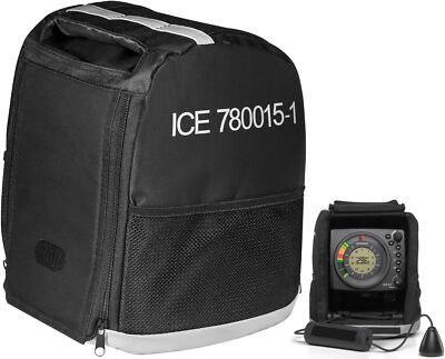 Carrying Case 780015-1 Black for Humminbird ICE 35, ICE 45, ICE 55 ICE Flasher