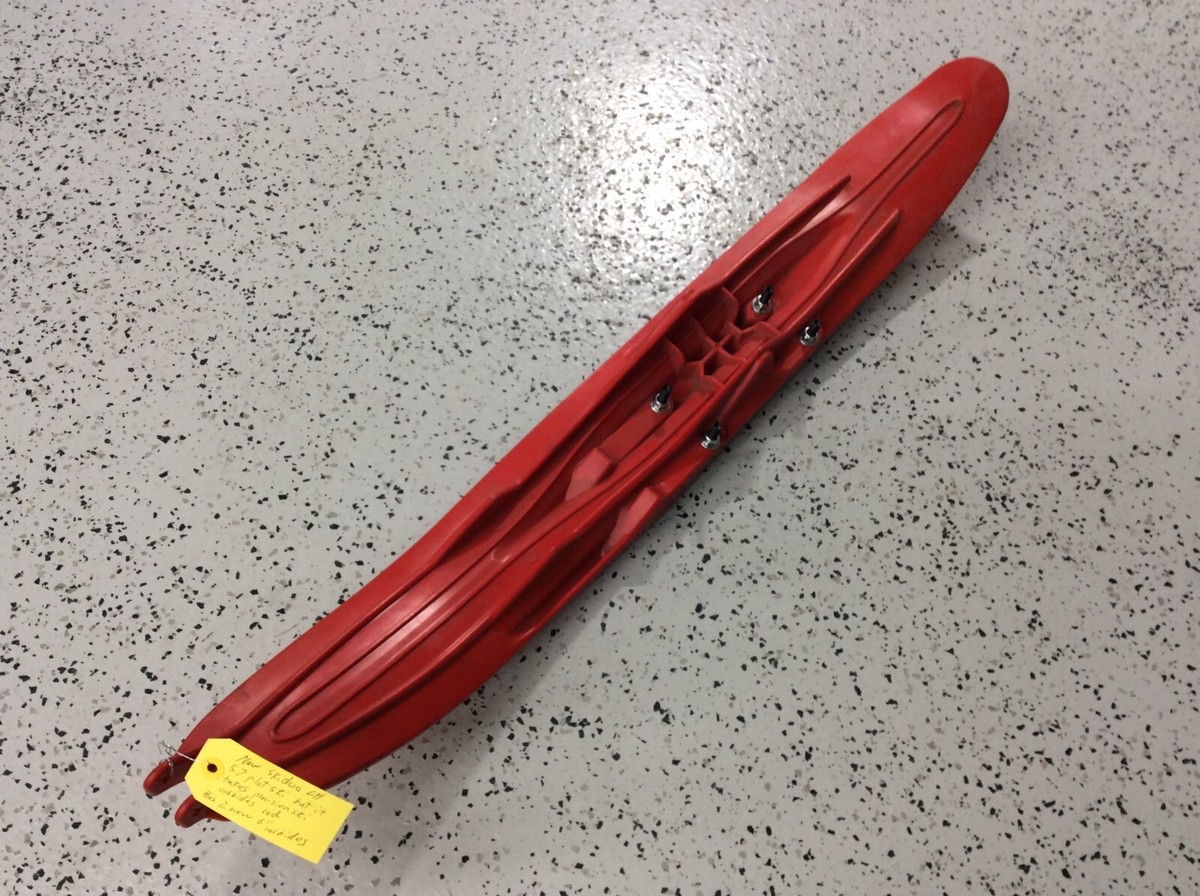 New Ski Doo Ski Red Pilot 5.7 Prototype Ski Rev XP XS Renegade MXZ