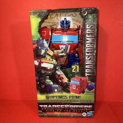 Hasbro Transformers Rise of the Beasts Optimus Prime 2-in-1 Titan Changers NEW