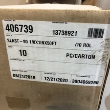 New Four (4) Rolls SIKA Tape 1/8" x  1" x 50 feet Part #406739 SLAST - 90