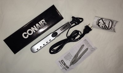 Avon Conair MINI PRO 3/4'' Ceramic Wet Dry Straightener (NIB)