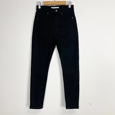 Topshop Jeans Women Size US 2 25 Black Jamie Jeans