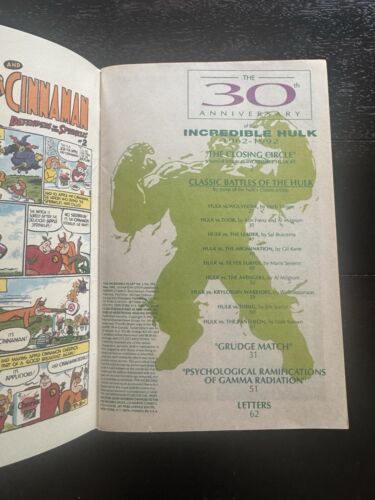 INCREDIBLE HULK 393. Marvel Modern Age Comics. 30th Anniversary. Ships Free. Key - Picture 6 of 12