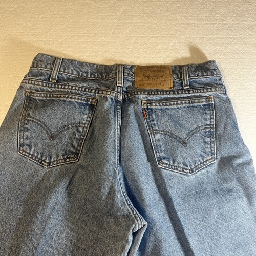 Vintage Levis 550 Relaxed Fit Tapered Leg Size W34/L32. 40550-0213 Orange Tab - Picture 13 of 13