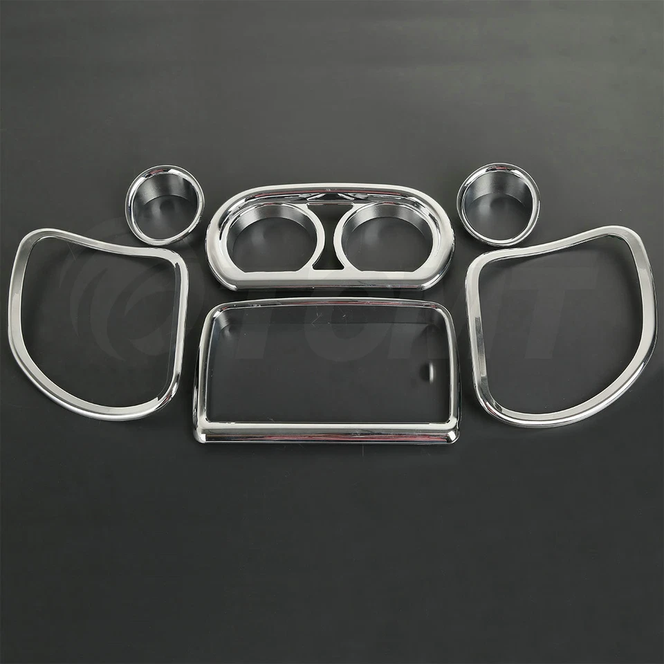 Inner Fairing Speedometer Radio Speaker Trim Kit For 2015-2024 Harley Road Glide - Image 2 of 4