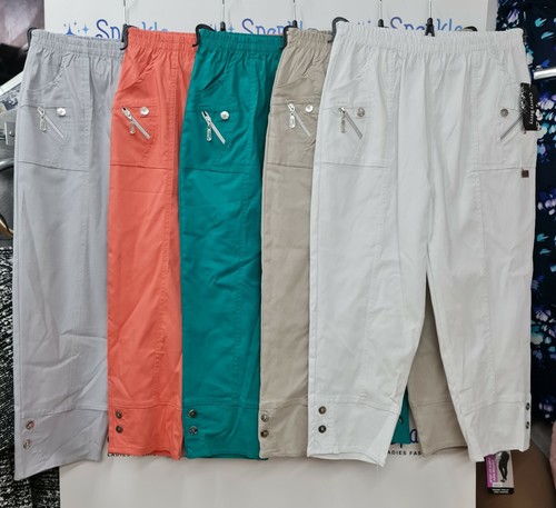 LADIES CHERRY BERRY STRETCH PLAIN 