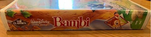 ** RARE ** Walt Disney The Classics Bambi Black Diamond Collection VHS Tape - Picture 4 of 4