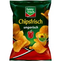 Funny-Frisch Chipsfrisch Ungarisch Kartoffelchips 12X40 G Bt.