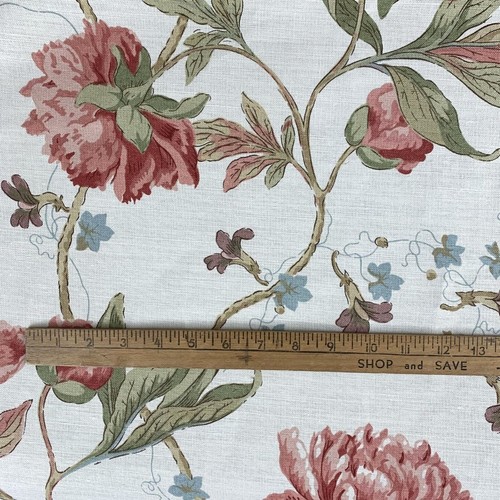 Colefax & Fowler Penhurst Cotton Linen Blend Floral Fabric Sold by the Yard - Picture 8 of 15
