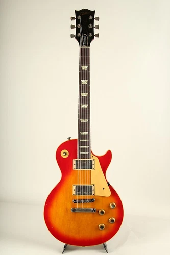 Gibson 1977 Les Paul Standard Cherry Sunburst USA Vintage Electric Guitar MOD