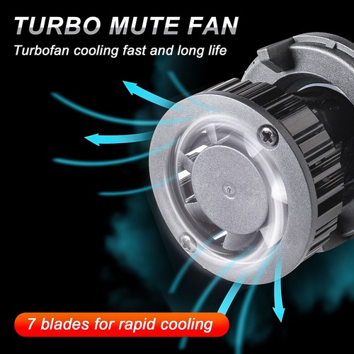 For Dodge Durango 2004-2006 4X LED Headlight High/Low Beam + Fog Light Bulbs - Picture 6 of 16