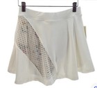 Tuckernuck | NEW White and Fresh Buds Perforated Tennis Mini Skirt Size M — photo 4