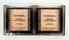 2 PACK - CoverGirl Trublend Super Stunner Hyper-Glow Highlighter - Gilded Glory