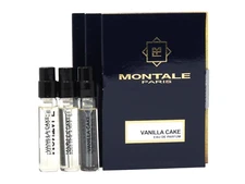 MONTALE PARIS VANILLA CAKE EDP 2.0ml .06fl oz x 3 COLOGNE PERFUME SPRAY SAMPLES