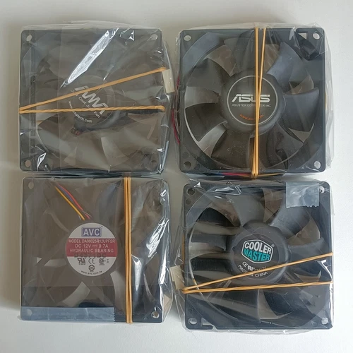Ventilateur Boîtier PC Ou CPU - 80x80x25mm - 12 Volts - 4-pin