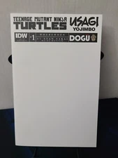 USAGI YOJIMBO NINJA TURTLES #1 BLANK COVER VARIANT 9.8 NM GET IT SIGNED / ART