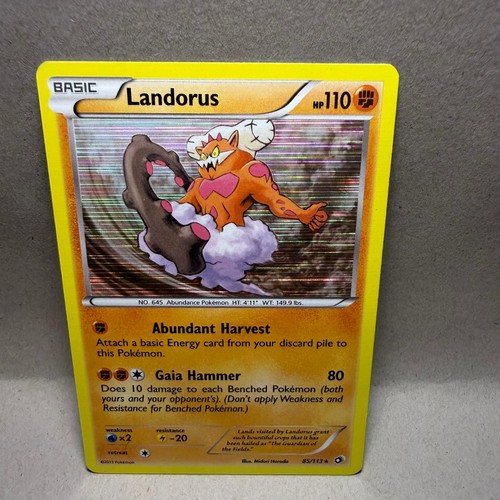 LANDORUS 85/113 LEGENDARY TREASURES HOLO RARE MP