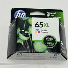 Genuine HP 65XL Tri-Color Ink Cartridge exp 09/ 21