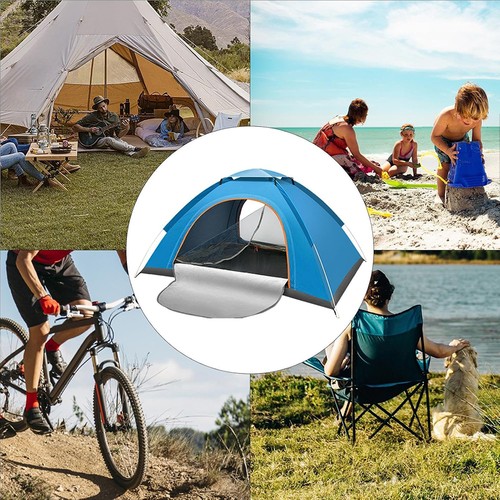 2-3 Man Automatic Instant Double Layer Pop Up Camping Tent Waterproof Outdoor UK - Picture 6 of 16