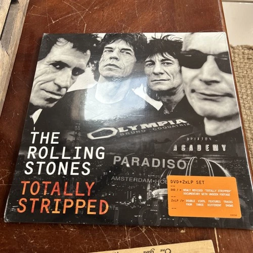 Totally Stripped by The Rolling Stones DVD 2 Vinyl Sealed New Holland  (2016)