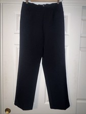 Womens Draper  s  Damon  s Stretch Polyester  Spandex Pants Sz PS Black